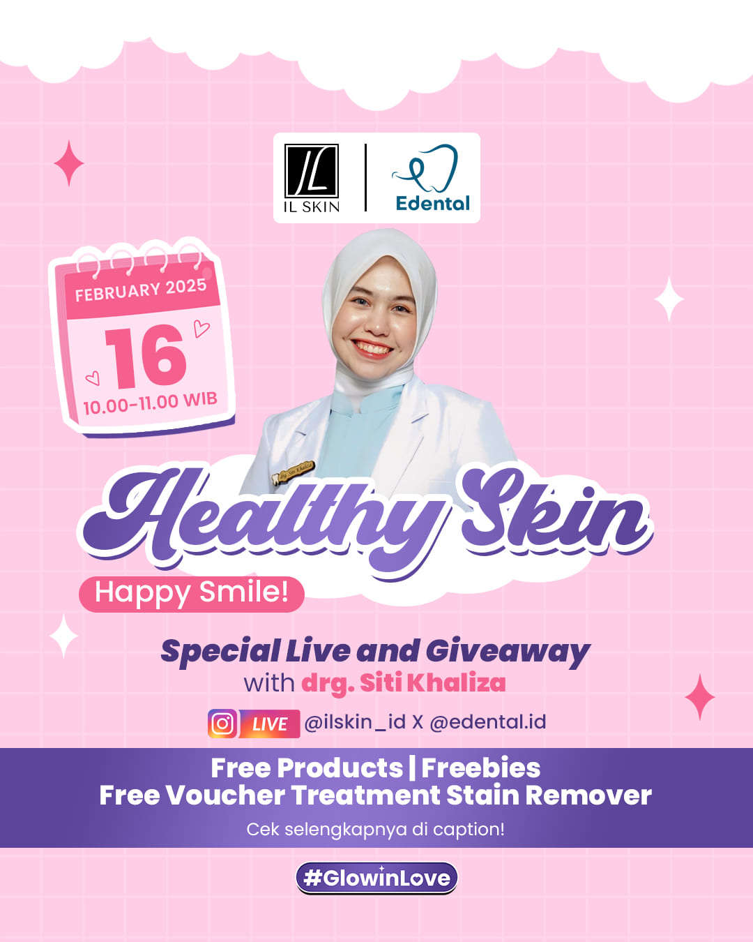 IL SKIN x Edental: Healthy Skin, Happy Smile!